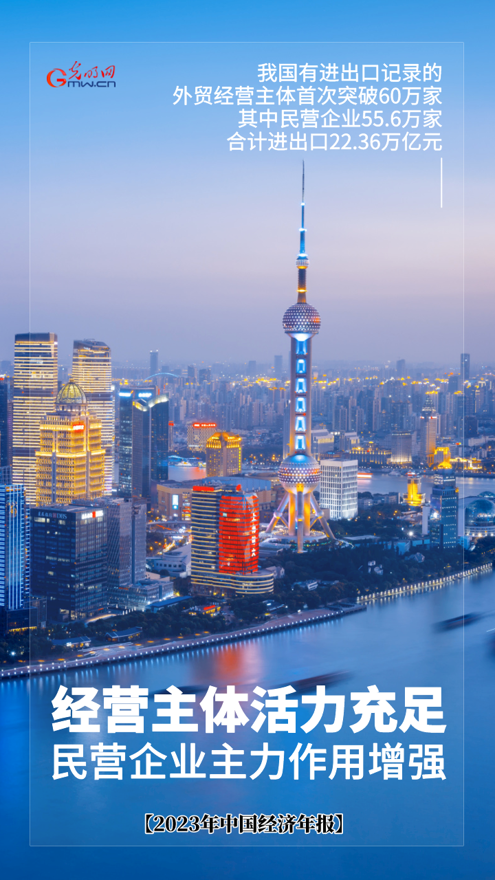 【海报】2023中国经济年报丨一个季度比一个季度强！我国进出口总值达4176万亿元(图2)