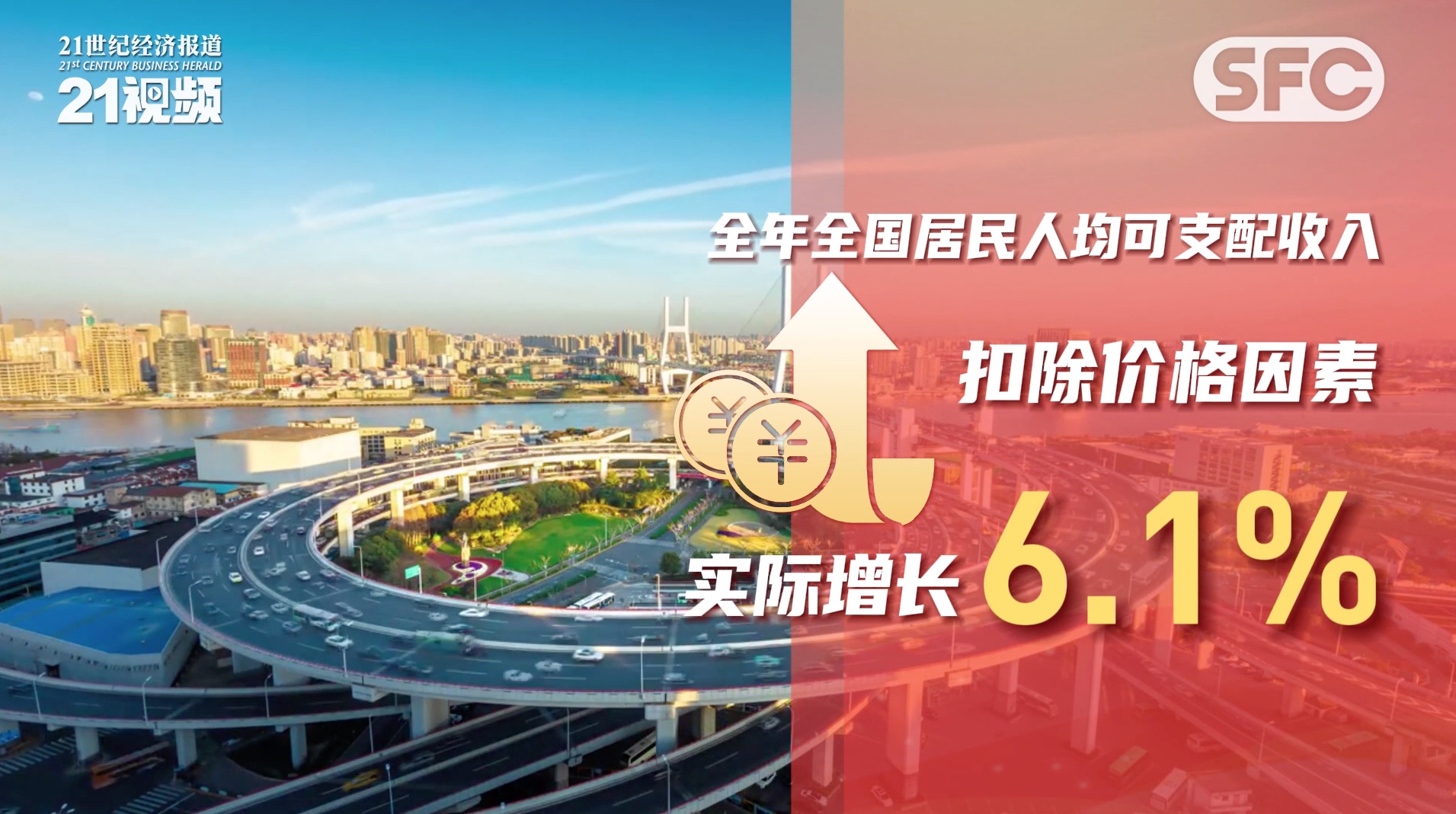60秒看2023中国经济｜GDP增长52% 国民经济回升向好 高质量发展扎实推进(图3)